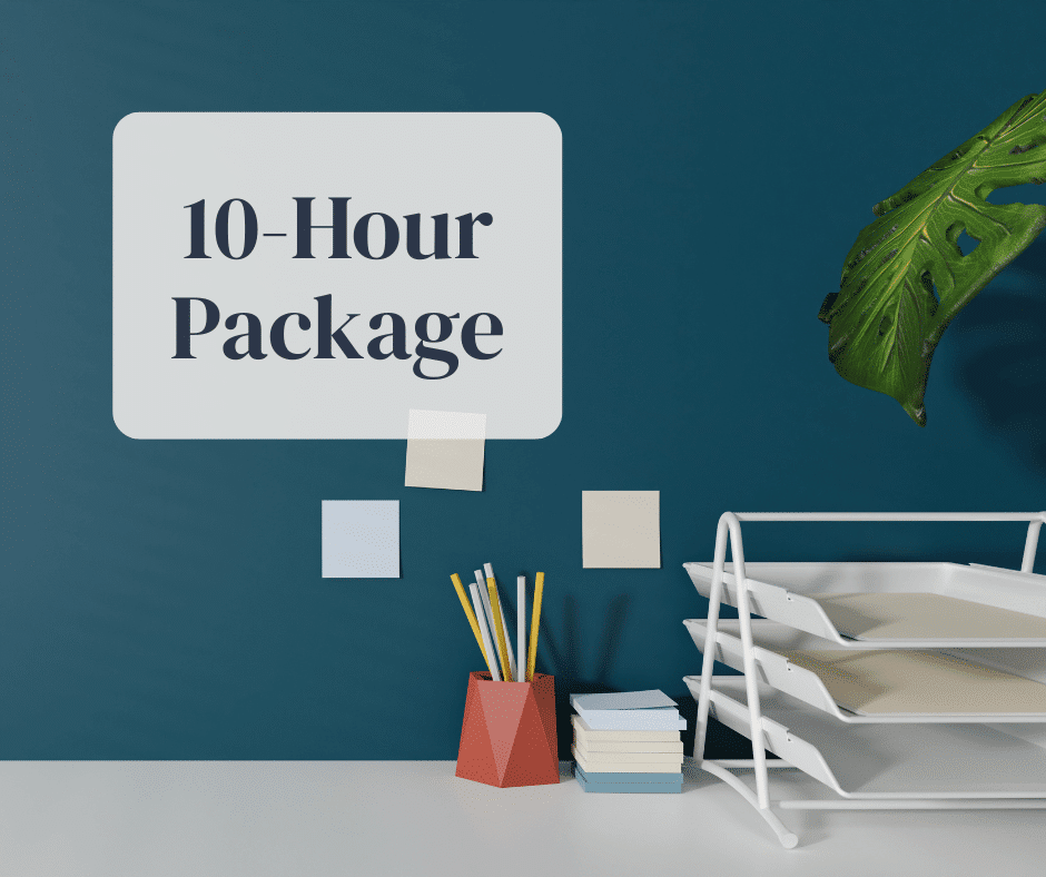 10 Hours of Admin Support