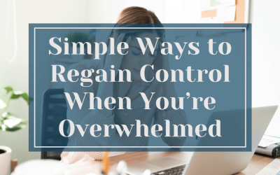 When Everything Feels Like Too Much: How I Regroup When Life Gets Overwhelming